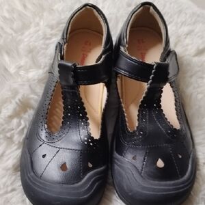 Dream Pairs Black T-Strap Kids Dress Shoes